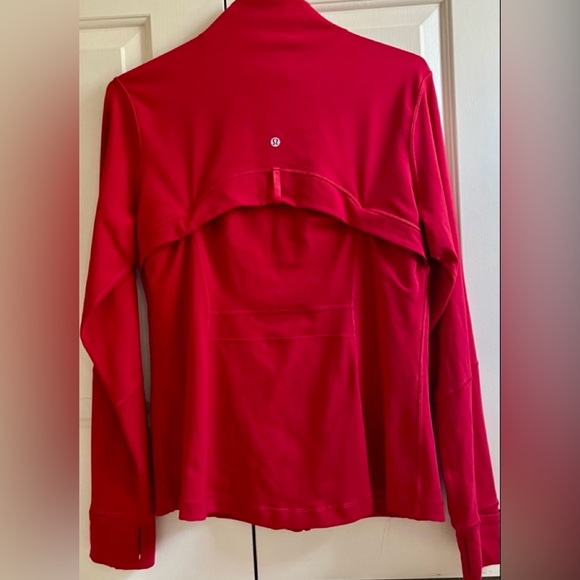 LN!🍒LULULEMON DEFINE Jacket sz 16 DARK RED Lipstick ~ OUTSTANDING!! - Picture 3 of 5